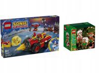 KLOCKI LEGO Sonic 76999 Super Sonic kontra Egg Drillster + PIERNIKOWE OZDOB