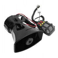 Głośnik samochodowy megafon 7-tonowy dźwięk syreny alarmowej DI