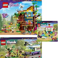 LEGO Friends 41703 Domek na drzewie 41749 Furgonetka 41753 Naleśnikarnia