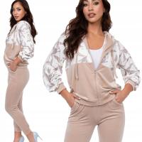 ВЕЛЮРОВЫЙ СПОРТИВНЫЙ КОСТЮМ XXL/44