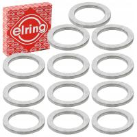 10× Elring 726.760 Pierścień uszczelniający, korek spustowy oleju