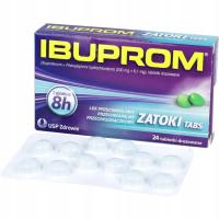 USP здоровье Ибупром пазухи вкладки 200 мг 6,1 Мг 24 таблетки дразнили