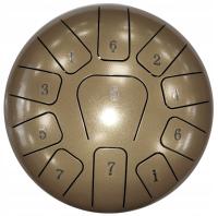 KLG 10 11 BRĄZOWY CAPPUCCINO TONGUE DRUM BĘBEN TANK HANDPAN