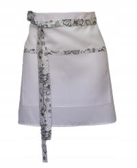 Официантка гастрономическая белого цвета