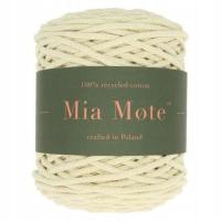 Mia Mote хлопок плетеный шнур для макраме натуральный 5 мм 50 м