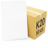 KOPERTY BĄBELKOWE POWIETRZNE K20 20K 50szt. MOCNE BIAŁE