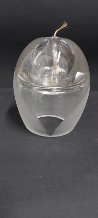 Стеклянная большая керосиновая лампа дизайн