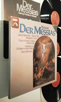 HAENDEL =DER MESSIAS 3LPs BOX ACADEMY OF ST.MARTIN-IN-THE-FIELDS /WILLCOCKS