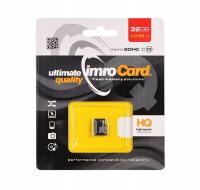 Karta pamięci 32GB MICRO SD IMRO SDHC C 10 do zdjęć muzyki dokumentów