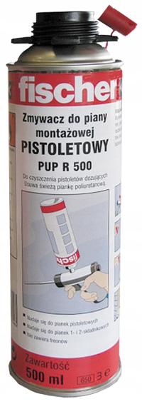 FISCHER PUPR 500 Zmywacz do czyszczenia świeżej piany PU pistoletowy 500ml