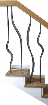 Французские ограждения лестничные перила RONDE II