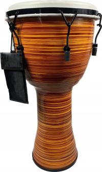 KG Djembe ESPPVCTM12 YRS Yellow Red Skin Tunable