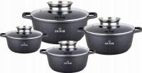 НАБОР МРАМОРНЫХ ГОРШКОВ НАБОР КАСТРЮЛЬ ИНДУКЦИЯ