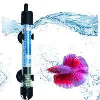 АКВАРИУМНЫЙ НАГРЕВАТЕЛЬ С ТЕРМОСТАТОМ КОНТРОЛЬ ТЕМПЕРАТУРЫ 18-32° 80-200L 200W