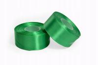 Wstążka satynowa 38mm/27m Zielona 1 sztuka