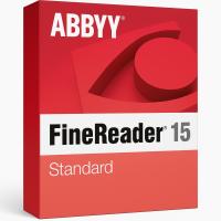 Oprogramowanie ABBYY FineReader 15 Standard BOX 1 PC licencja wieczysta