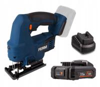 20V Ferm JSM1036 аккумуляторный лобзик с лазерным аккумулятором