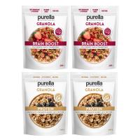 Purella chrupiące musli Protein Niski IG 300 x2 Purella Brain Boost 300gx2