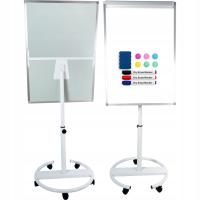 Flipchart na kółkach, na nóżkach Mozos
