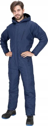 Kombinezon ochronny ocieplany pikowany kaptur YES-WIN-O