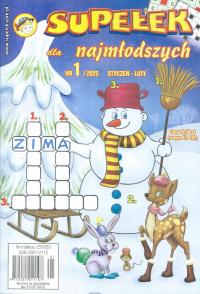 Supełek dla najmłodszych 1/2025 zagadki, malowanki, krzyżówki dla maluchów