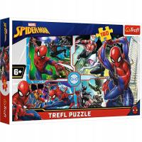 Puzzle 160 elem SPIDERMAN NA RATUNEK Trefl