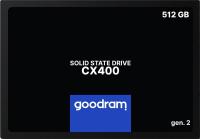 Твердотельный накопитель GOODRAM CX400 512GB SATA3 550/500