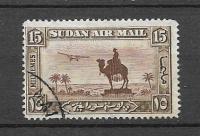 Sudan S608 ząb.14 pomnik Gordona wielbłąd