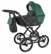 KLASYCZNY Wózek Dziecięcy Cavo Premium Retro 3w1 Wielofunkcyjny Classic