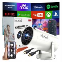 Projektor Zenwire R1 HD (1280 x 720), 250 ANSI lumen, Wi-Fi, Bluetooth