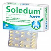 Соледум Форте 200 мг 20 шт кашель синусит