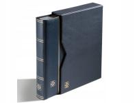 LEUCHTTURM Album na znaczki PREMIUM, A4, 32 czarne strony, z kasetą Czerwony