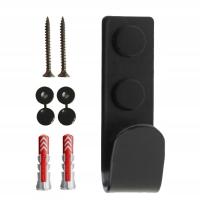 Haczyk Wieszak pojedynczy czarny LOFT przykręcany