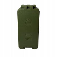 PUDEŁKO POJEMNIK NA AMUNICJĘ 9x19MM NABOJE 9MM | 50 SZTUK | PL | ELABORACJA