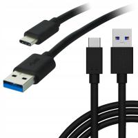 Kabel Blow USB - USB typ C 2 m czarny