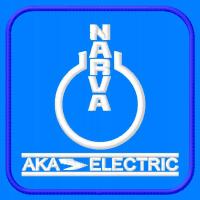 Naszywka dla fanów Narva AKA Elektric haftowana z termofolią NRD DDR