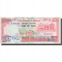 Banknot, Mauritius, 100 Rupees, Undated (1986), KM