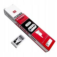 Żyletki do golenia standardowe podwójne Feather Hi- Stainless 100 szt.