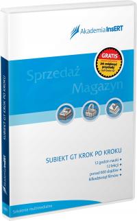 Insert Subiekt GT Krok po Kroku - Akademia Insert 1 PC / licencja wieczysta ESD