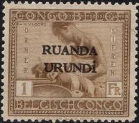 kol.belg.Ruanda-Urundi 1 F.czysty **