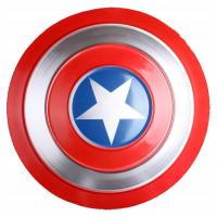 МЕТАЛЛИЧЕСКИЙ ЩИТ КАПИТАН СУПЕР ГЕРОЙ БОЛЬШОЙ 47 СМ КОСПЛЕЙ РЕКВИЗИТ РЕПЛИКА XXL