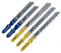 MILWAUKEE - НАБОР ПИЛ ДЛЯ ЛОБЗИКОВ-ДЕРЕВО И МЕТАЛЛ - 5 ШТ.