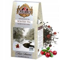 Czarna herbata liściasta z żurawiną Winter Tea Basilur 100g