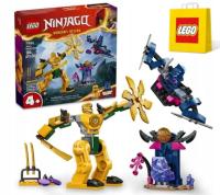 LEGO NINJAGO 71804 БОЕВОЙ МЕХ АРИНА НАБОР ВОИНОВ СУМКА