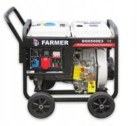 ДИЗЕЛЬНЫЙ ГЕНЕРАТОР 5KW 3 ФАЗЫ ОТКРЫТЫЙ DG6500E3 FARMER ДИЗЕЛЬНОЕ ТОПЛИВО