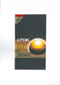 Kaseta VHS TDK XP PRO-240