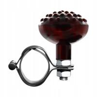 Gałka kierownicy Wysoka wydajność Bezpośrednio wymień uniwersalny ciemnoczerwony