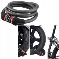 ZAPIĘCIE ROWEROWE SZYFR ROCKBROS ZABEZPIECZNIE BLOKADA DO ROWERU MOCNE