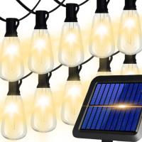 GIRLANDA OGRODOWA SOLARNA ŚWIETLNA 20LED DUŻE