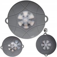 Silikonowa pokrywka na garnek uniwersalna przeciw kipieniu Mocna Duża 30cm